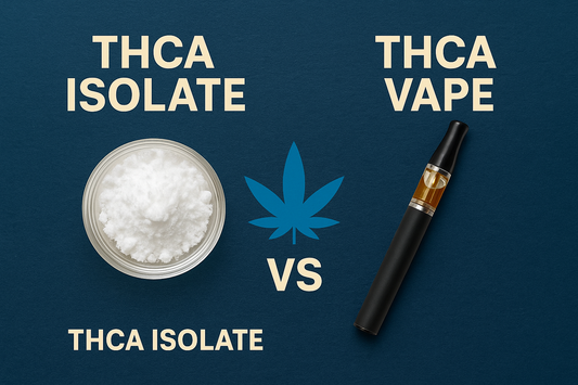THCA Vape eller Isolat? Så väljer du rätt THCA-produkt i Sverige
