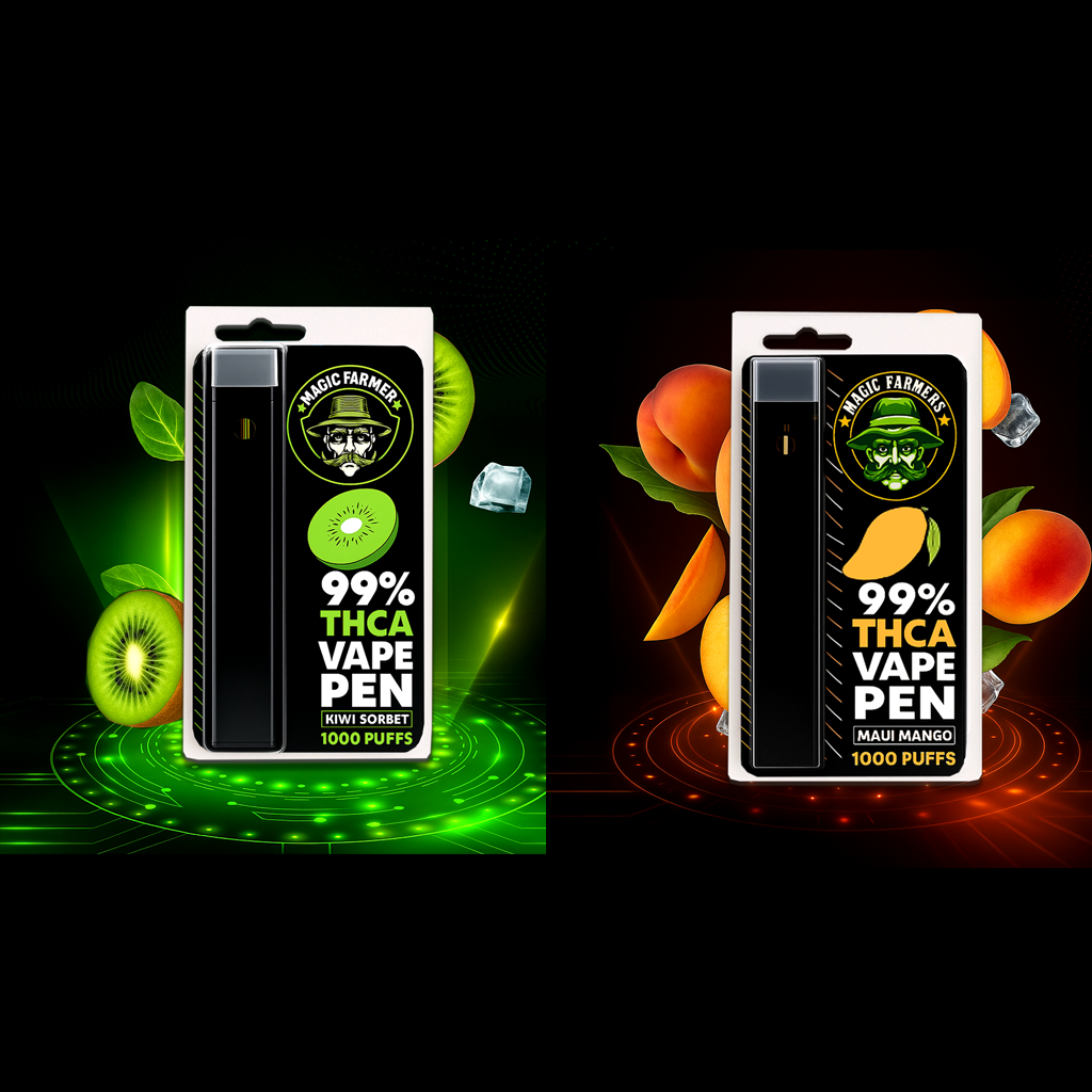 Köp THCA vape mixpack – 99 % engångsvapes med 1000 puffs, lagliga i Sverige